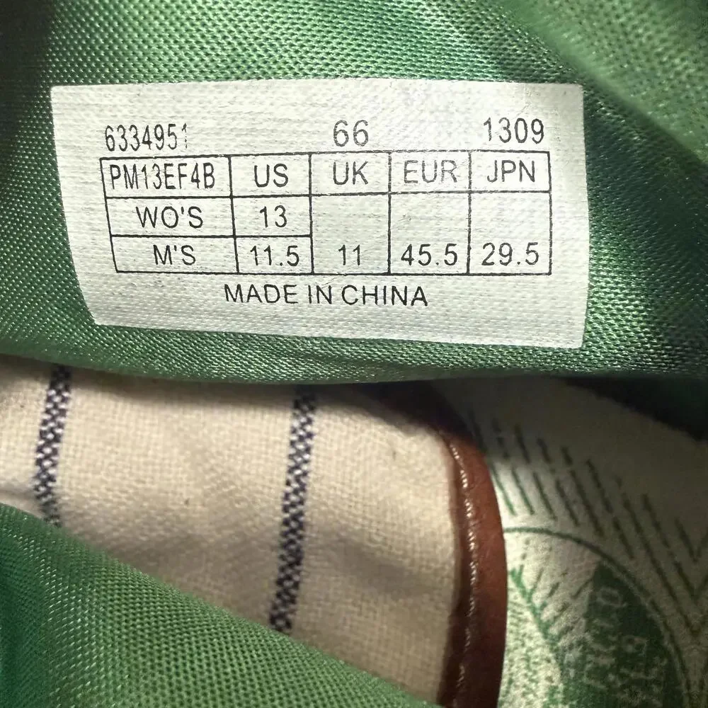 PF Flyers Ebbets Field Flannels High Top Sneakers Sz Men's 11.5 Women's 13